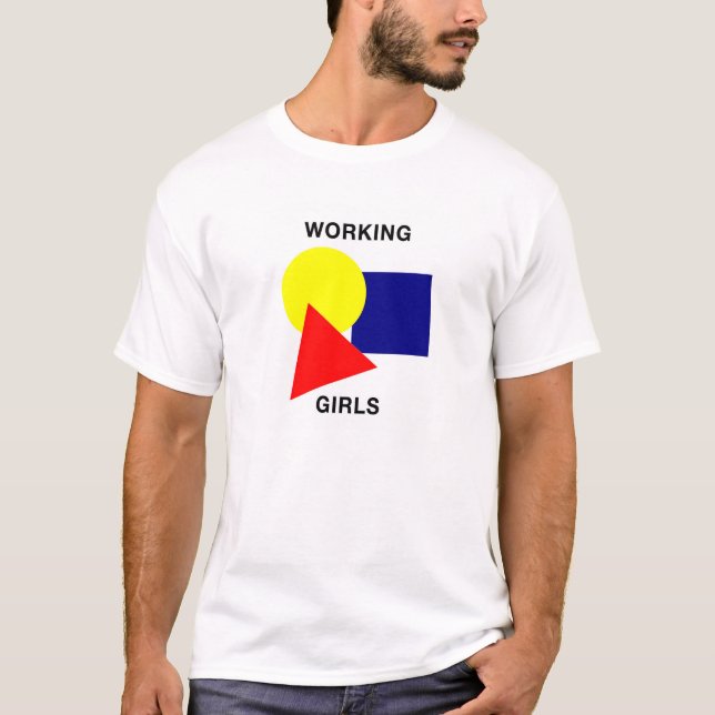 T-shirt Pièce en t de filles de fonctionnement (Devant)