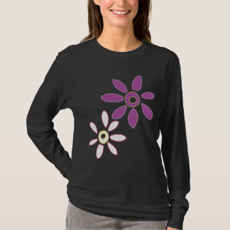 T-shirt Pièce en t de fleur…