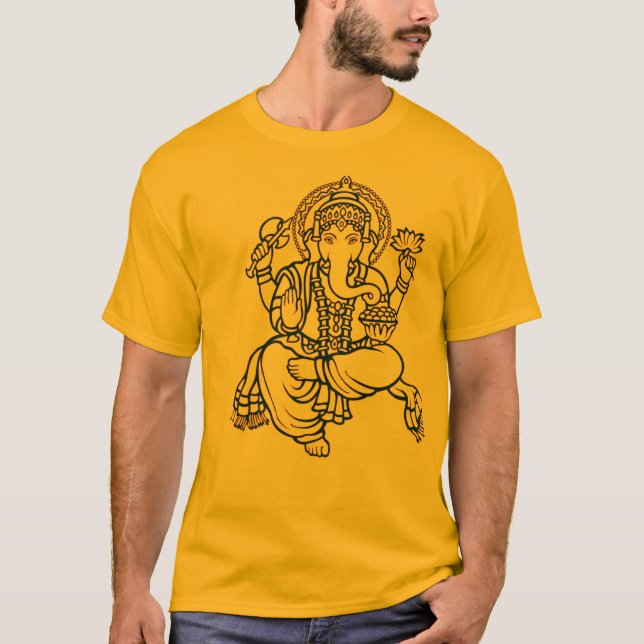 T-shirt Pièce en t de Ganesh (Devant)