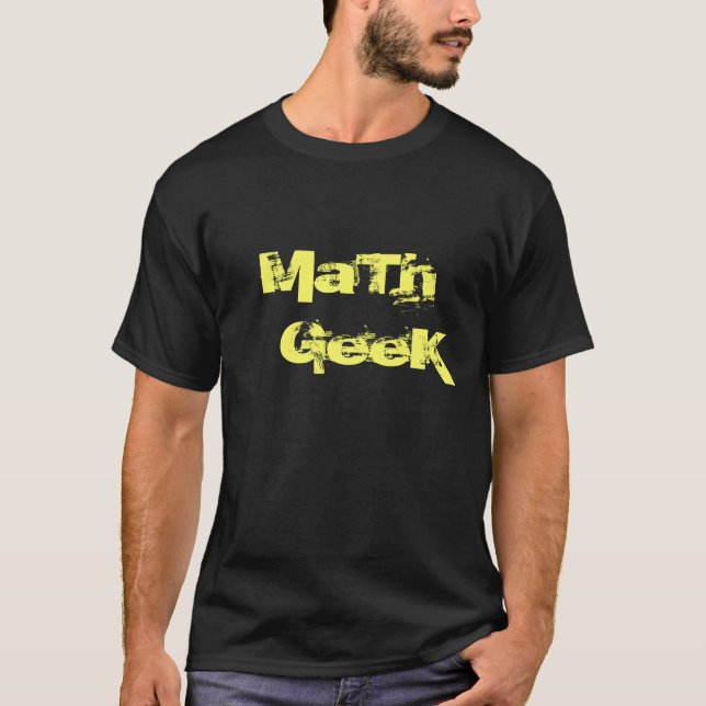 T-shirt Pièce en t de geek de maths (Devant)