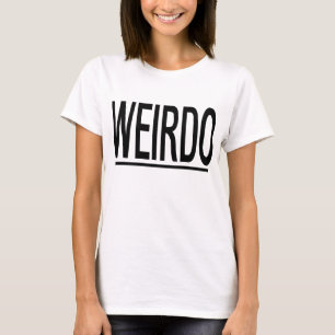 T-shirt Pièce en t de graphique de WEIRDO