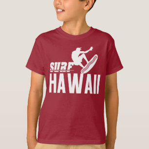 T-shirt Pièce en t de GRAPHIQUE d'Hawaï de SURF