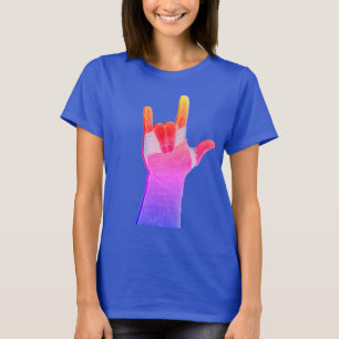 T-shirt Pièce en t de graphique d'ILY