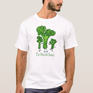 T-shirt Pièce en t de groupe de brocoli