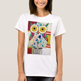T-shirt Pièce en t de hibou