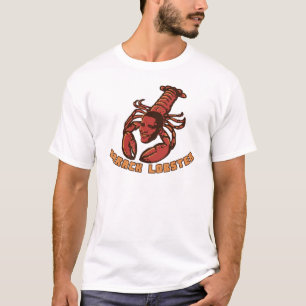 T-shirt Pièce en t de homard de Barack avec le lettrage