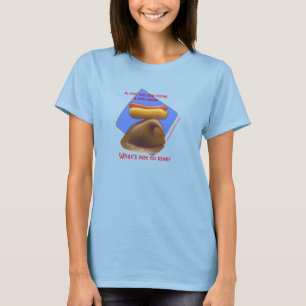 T-shirt Pièce en t de hot-dog de Surfin