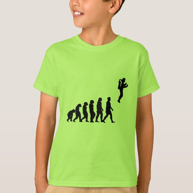 T-shirt Pièce en t de Jetpack de l'enfant (Devant)