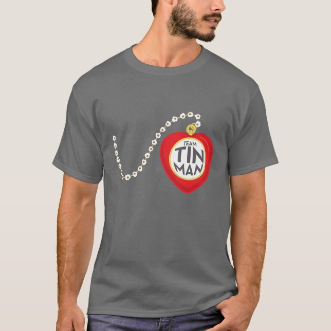 T-shirt Pièce en t de Keith d'homme de bidon d'équipe (Devant)