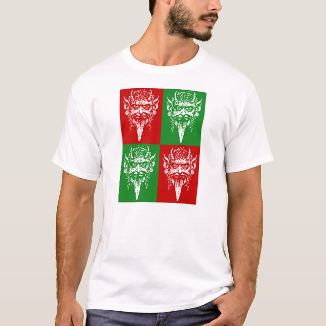 T-shirt Pièce en t de Krampus 4up (Devant)