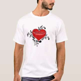 T-shirt Pièce en t de la survivante des femmes