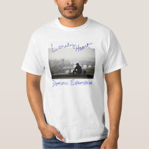 T-shirt Pièce en t de la valeur des hommes seuls de coeur