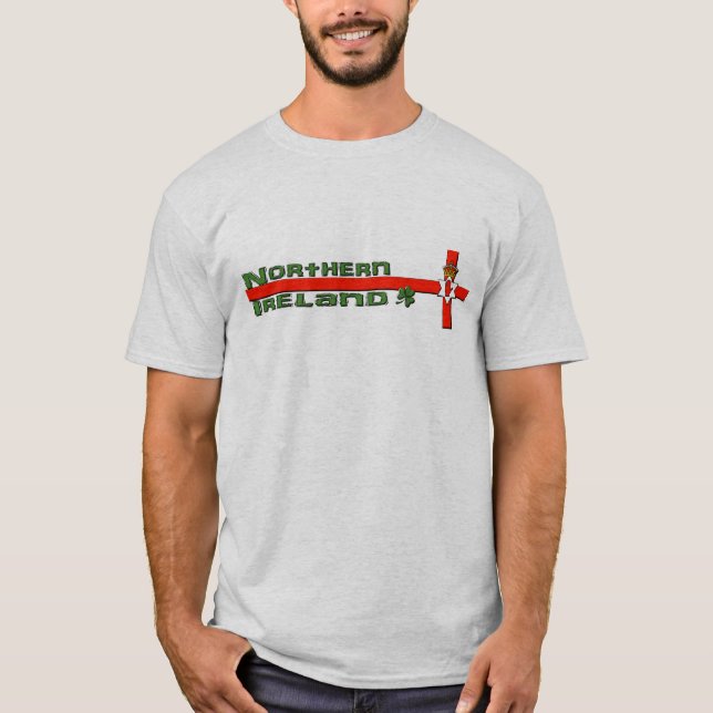T-shirt Pièce en t de l'Irlande du Nord (Devant)