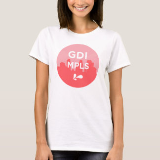 T-shirt Pièce en t de logo de GDI MPLS