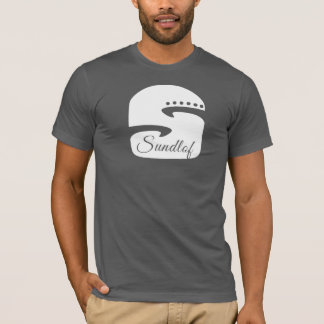 T-shirt Pièce en t de logo de guitares de Sundlof