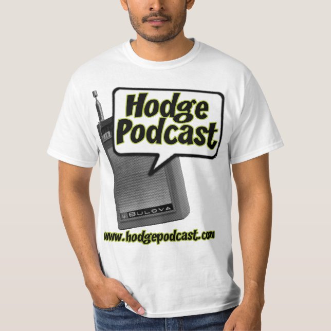 T-shirt Pièce en t de logo de Hodgepodcast (Devant)