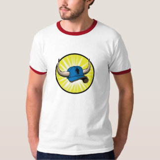 T-shirt Pièce en t de logo de Jeff