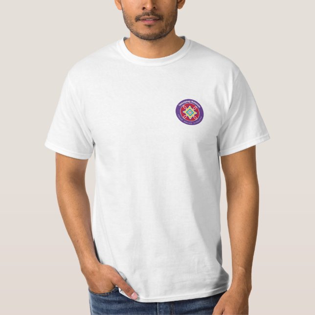 T-shirt Pièce en t de logo de musée de Tomaquag (Devant)