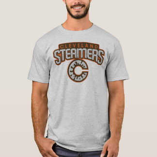 T-shirt Pièce en t de logo de vapeurs de Cleveland
