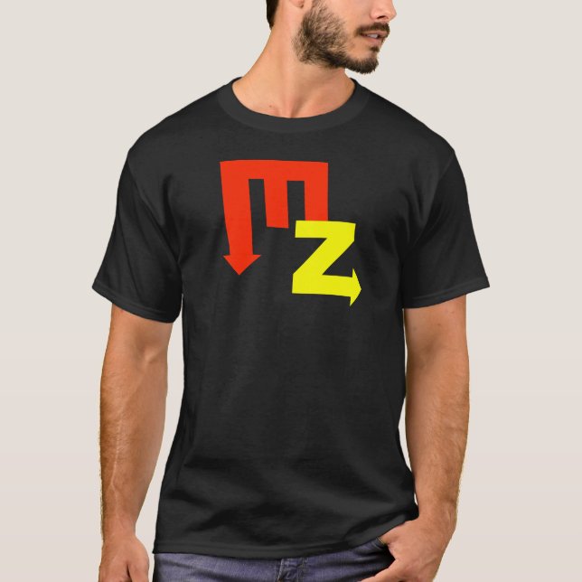 T-shirt Pièce en t de logo du MZ (Devant)