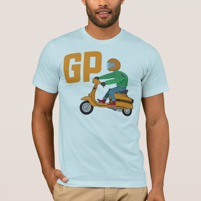 T-shirt Pièce en t de M. Lambrettista GP (Devant)
