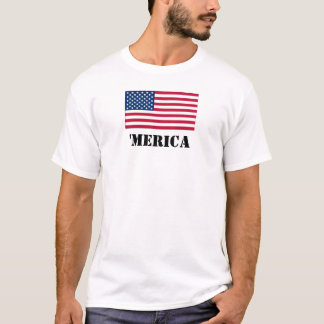T-shirt 'Pièce en t de MERICA