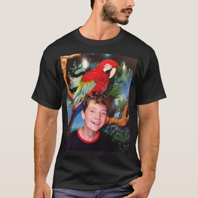 T-shirt Pièce en t de Parrothead (Devant)