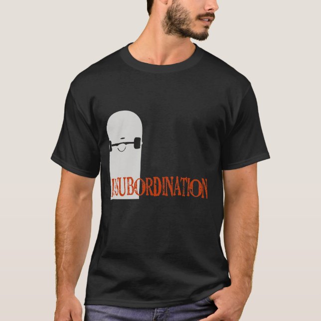 T-shirt Pièce en t de patin d'insubordination (Devant)