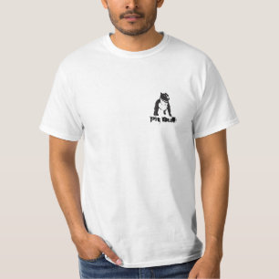 T-shirt Pièce en t de pitbull