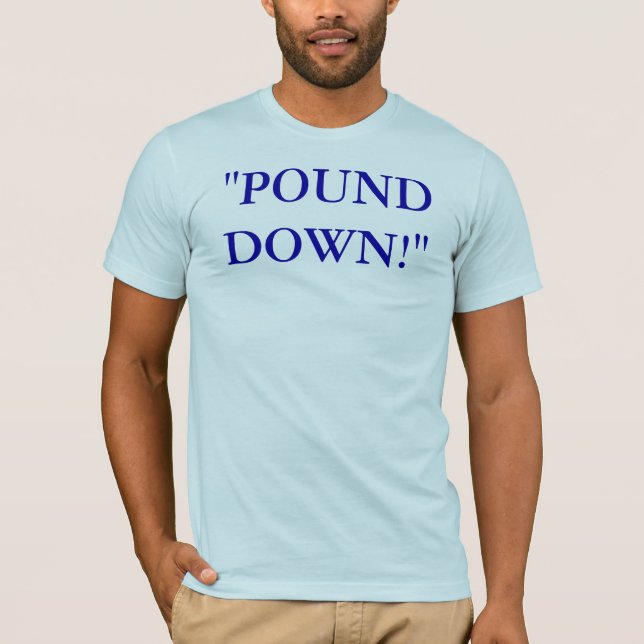 T-shirt Pièce en t de plaisanterie d'oiseau bleu (Devant)