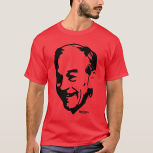 T-shirt Pièce en t de portrait de Ron Paul