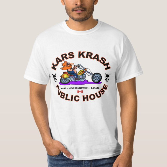 T-SHIRT PIÈCE EN T DE PUBLICATION DE KARS KRASH (Devant)