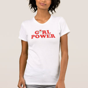 T-shirt Pièce en t de puissance de fille