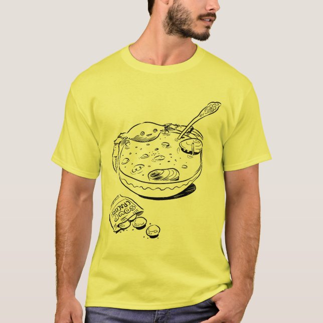 T-shirt Pièce en t de ragout de fruits de mer (Devant)