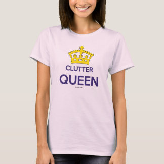 T-shirt Pièce en t de "reine de pagaille" de dames