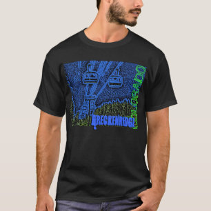 T-shirt Pièce en t de remonte-pente de Breckenridge le