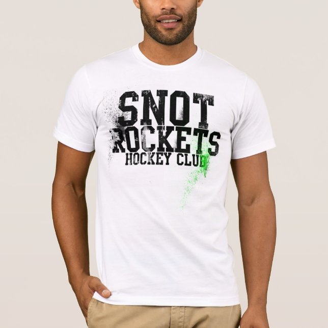 T-shirt Pièce en t de Rocket de morve (Devant)