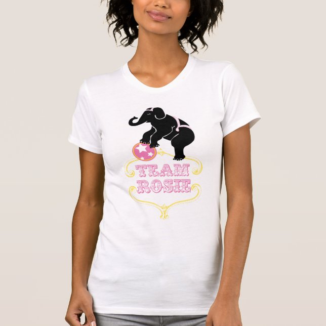 T-shirt Pièce en t de Rosie d'équipe (Devant)