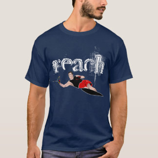 T-shirt Pièce en t de ski nautique de slalom