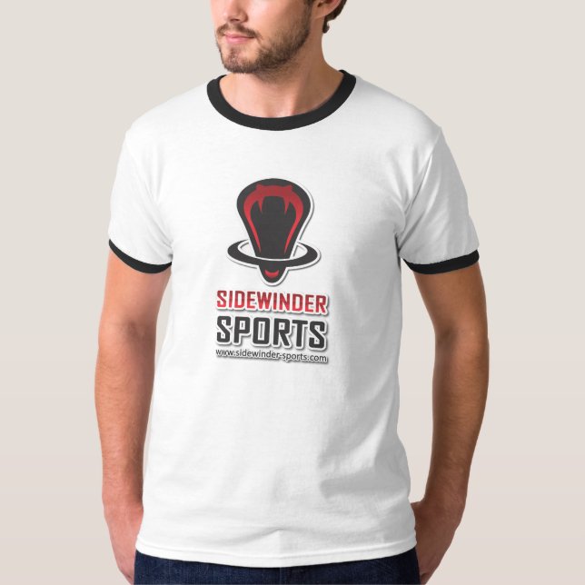 T-shirt Pièce en t de sonnerie de sports de Sidewinder (Devant)
