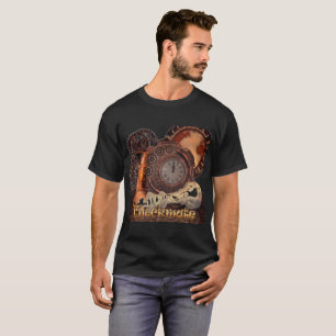 T-shirt Pièce en t de Steampunk d'échec et mat