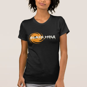 T-shirt Pièce en t de "Sun" d'enregistrements de trou noir
