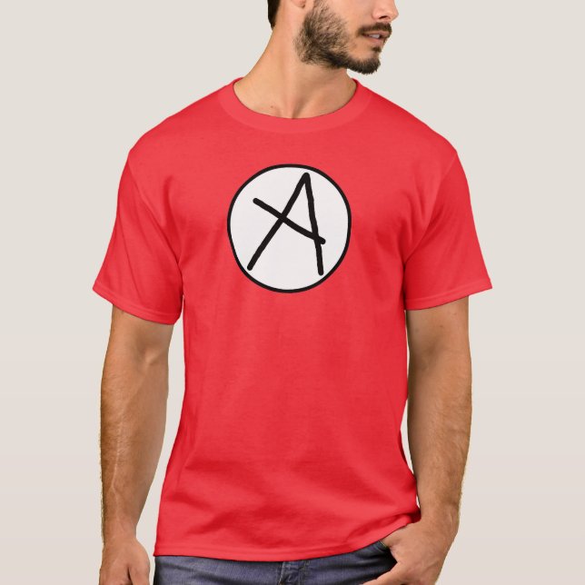T-shirt Pièce en t de super héros d'Ak (Devant)