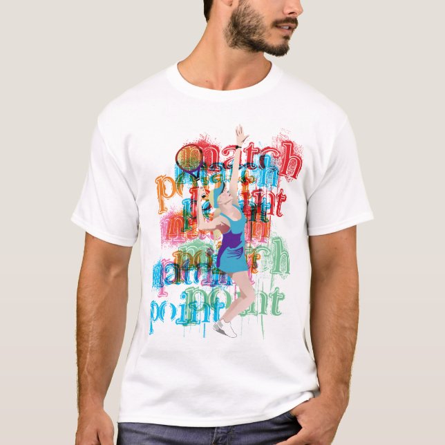 T-shirt Pièce en t de tennis (Devant)