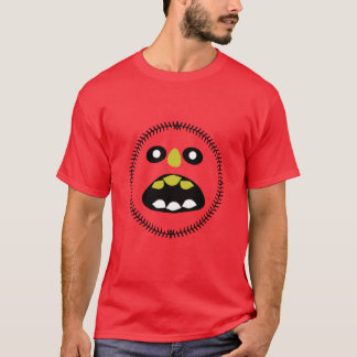 T-shirt Pièce en t de tête de base-ball d'OGR