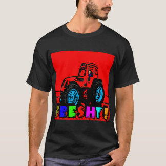 T-shirt Pièce en t de tracteur de Freshy