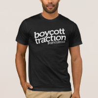 Pièce en t de traction de boycott