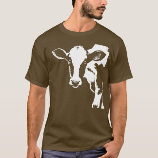 T-shirt Pièce en t de vache