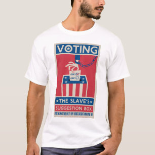 T-shirt Pièce en t de vote