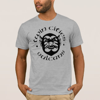 T-shirt Pièce en t de Vulcans de villes jumelles